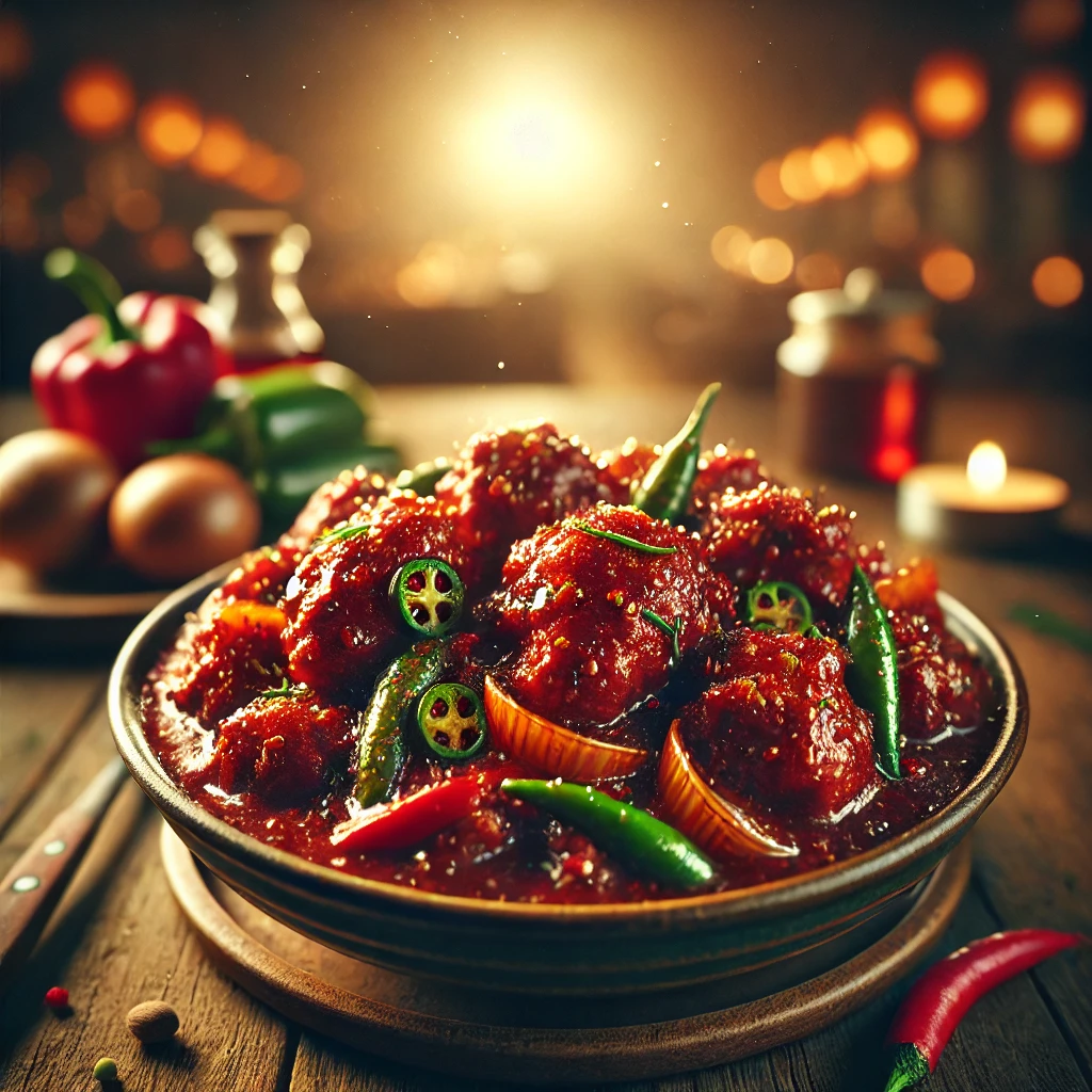 Chicken Chilli - Gravy