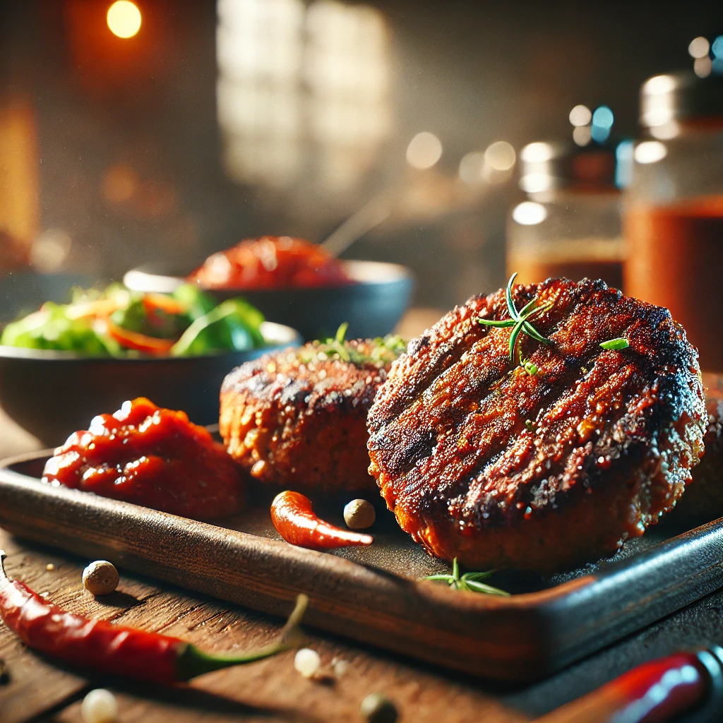Chicken and Beef Patties