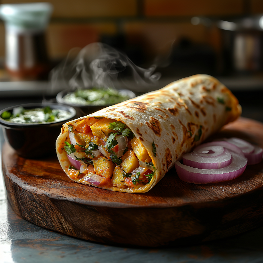 aloo frankies